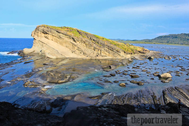 One of the rock formations in Biri Island