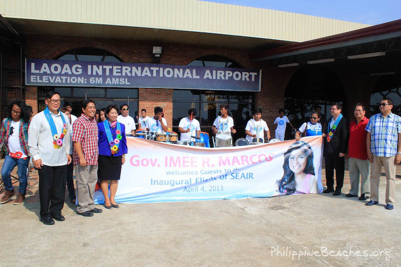 laoag airport welcome