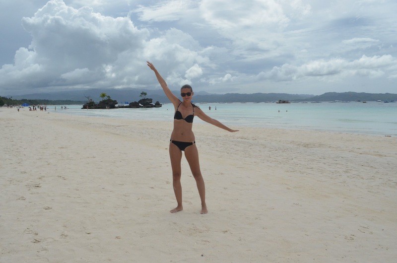 Alexandra in White Beach, Boracay