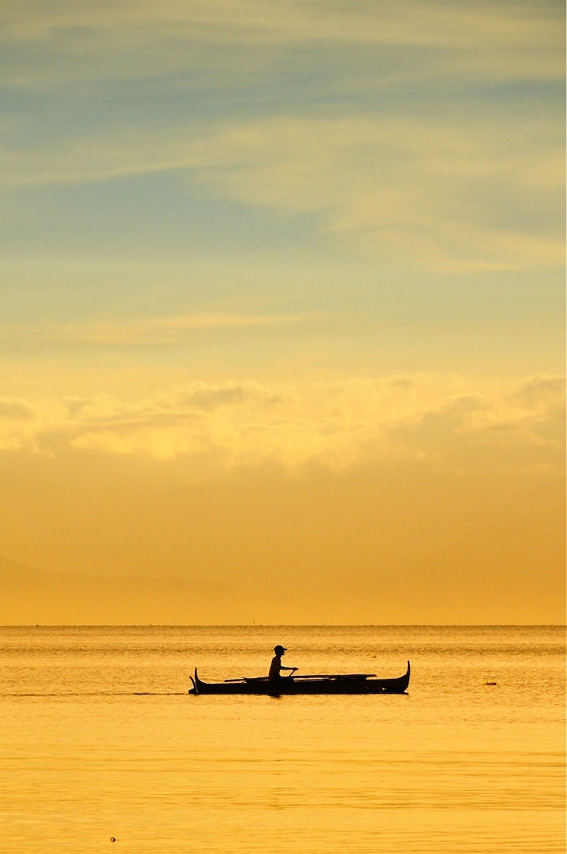 polillo island sunset