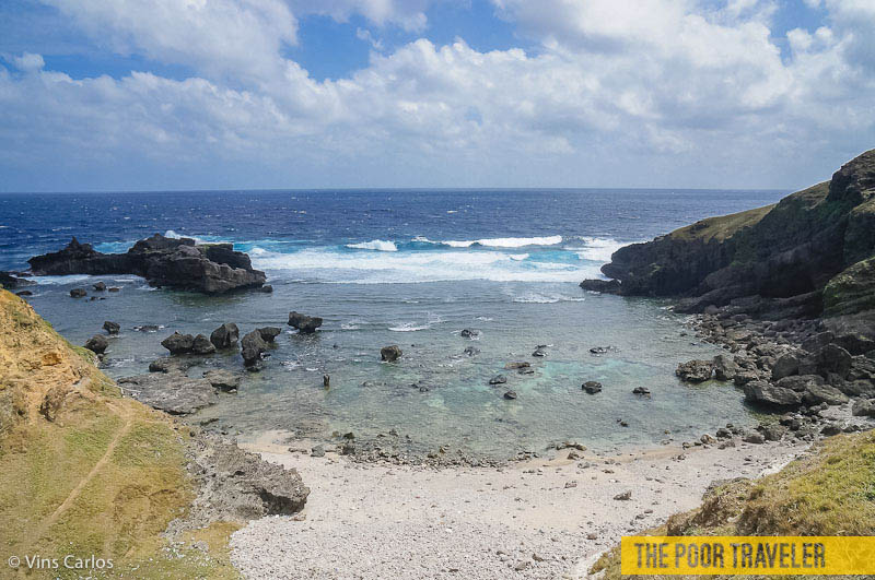 A small cove near the viewpoint