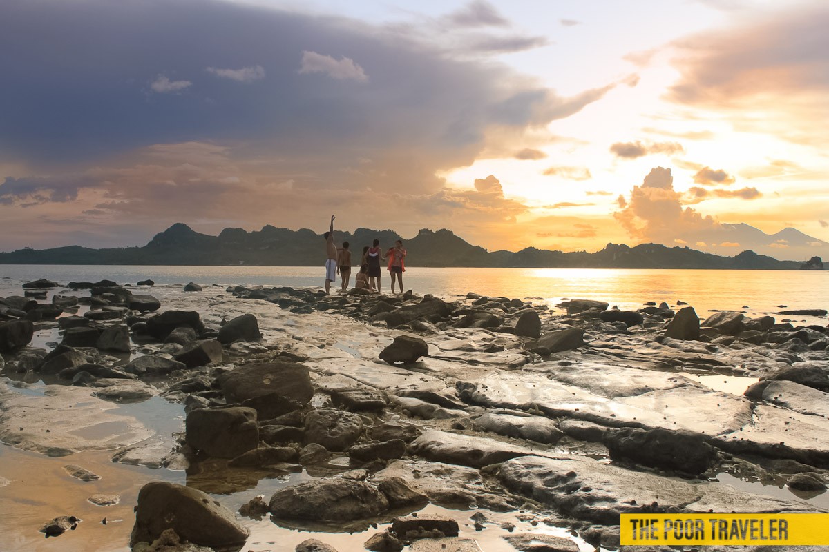 Sunset at Dampalitan Island, Quezon