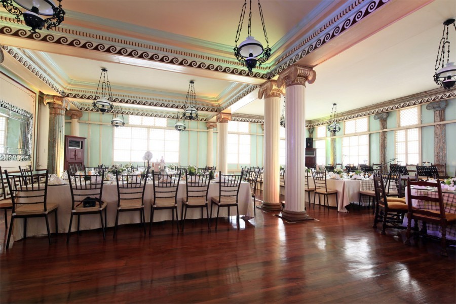 Reception set-up in Casa Quiapo (Photo courtesy of Las Casas Filipinas De Acuzar)