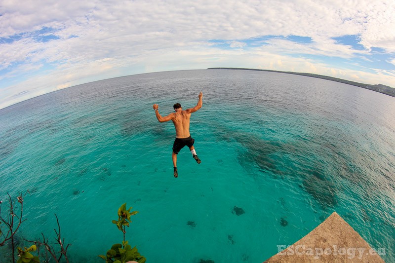 Cliff Diving in Siquijor