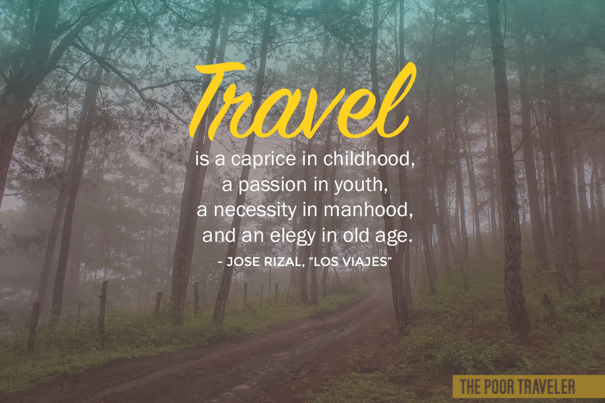 Travel Quotes by Jose Rizal Philippine Beach Guide Travel Quotes by Jose Rizal Philippine Beach Guide