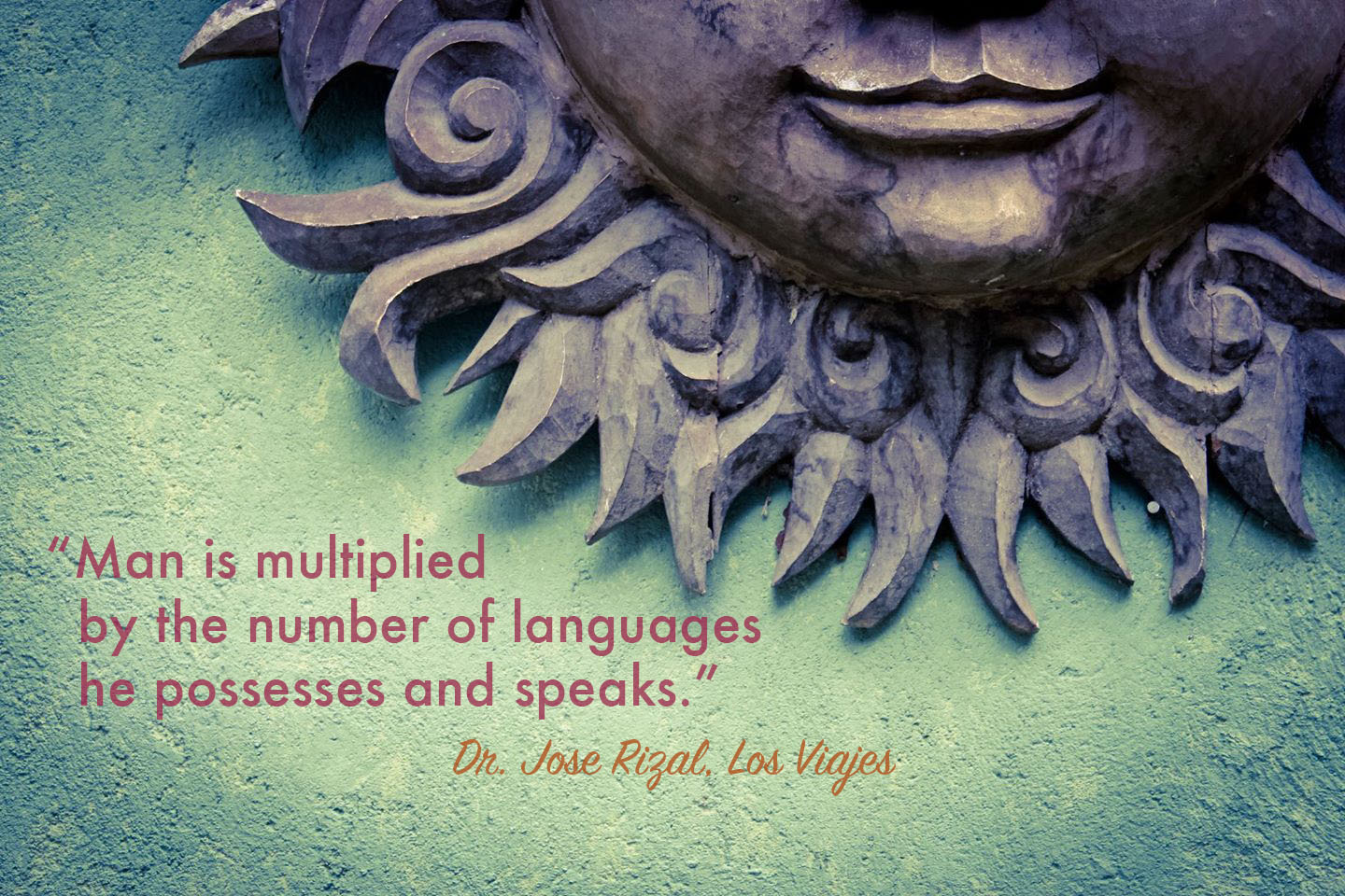 Languages Jose Rizal Quote