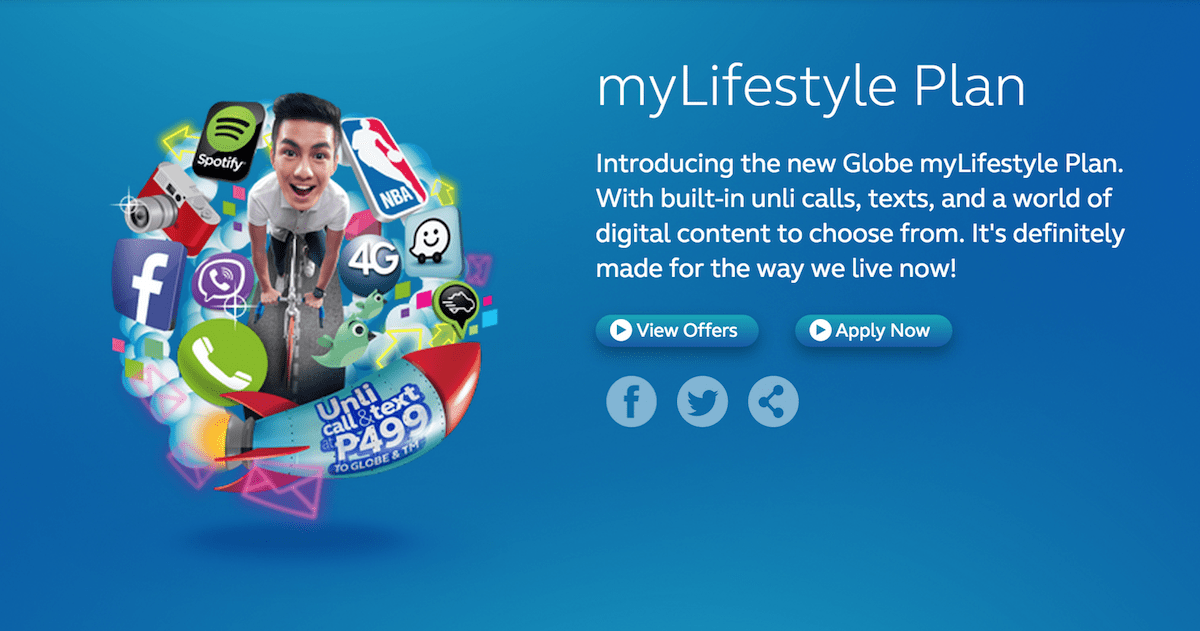 Globe myLifestyle Plan