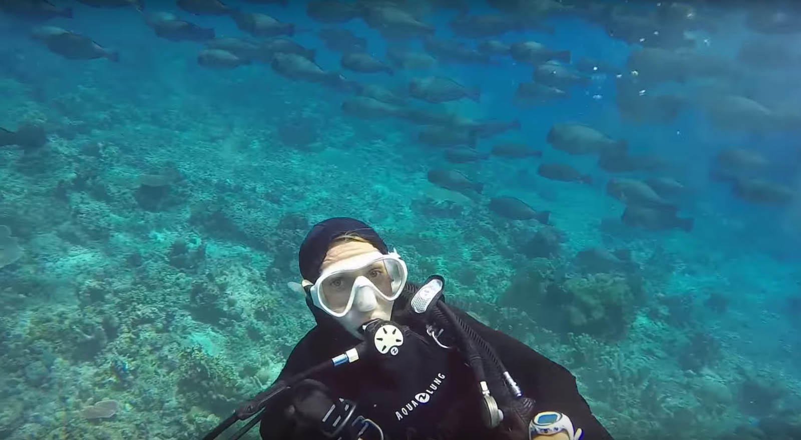 Scuba Diver Tubbataha Reef