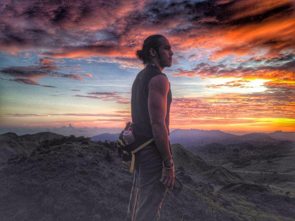 BORN TO BE WILD...AND WANDERING: Great adventures will always be on the horizon for Kiko Rustia. Photo from Kiko's Facebook account.