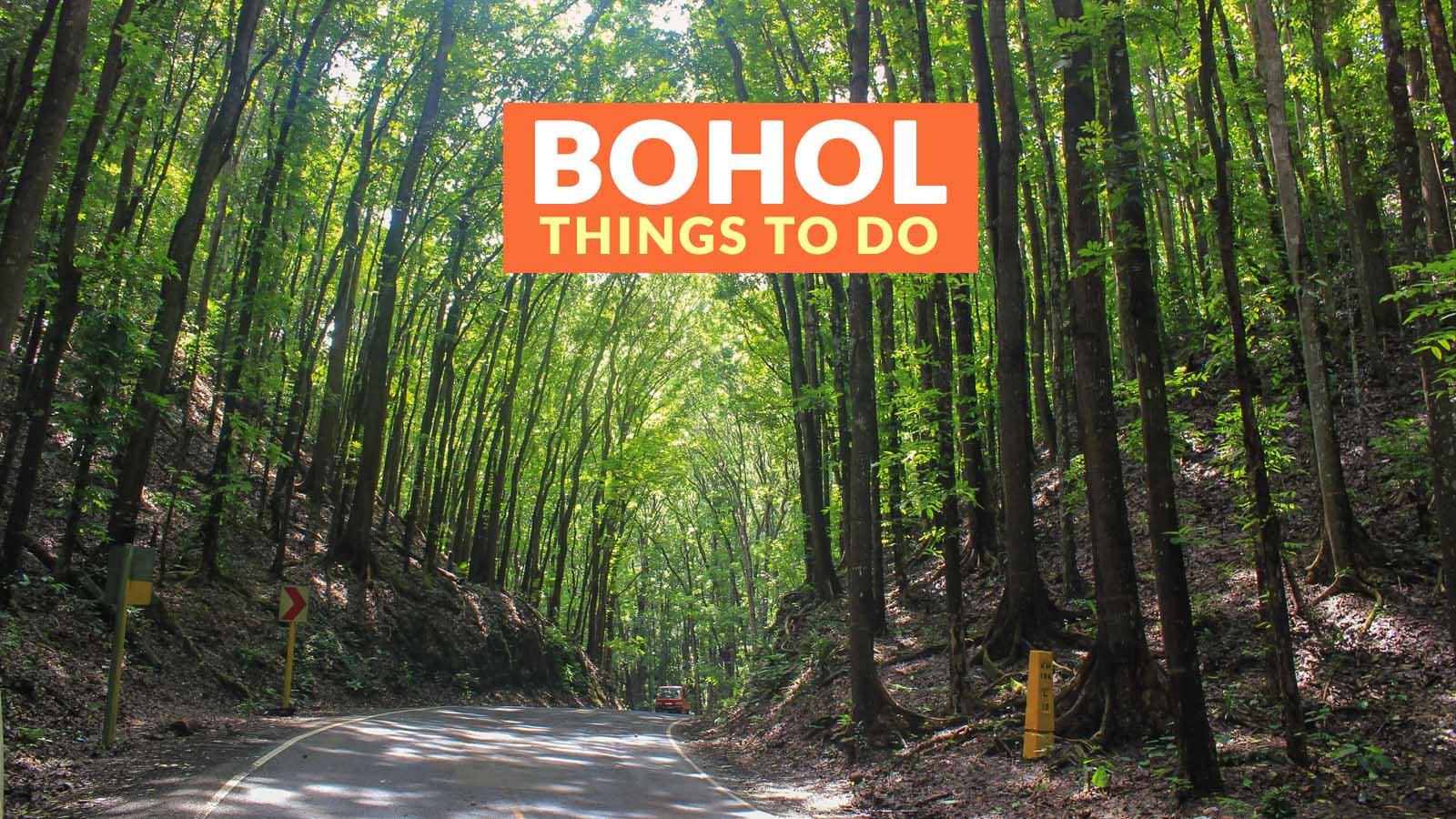 bohol tourist spots itinerary 2 days