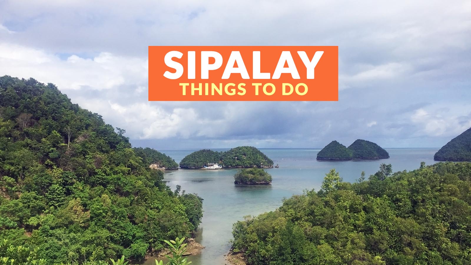 sipalay tourist spot poster