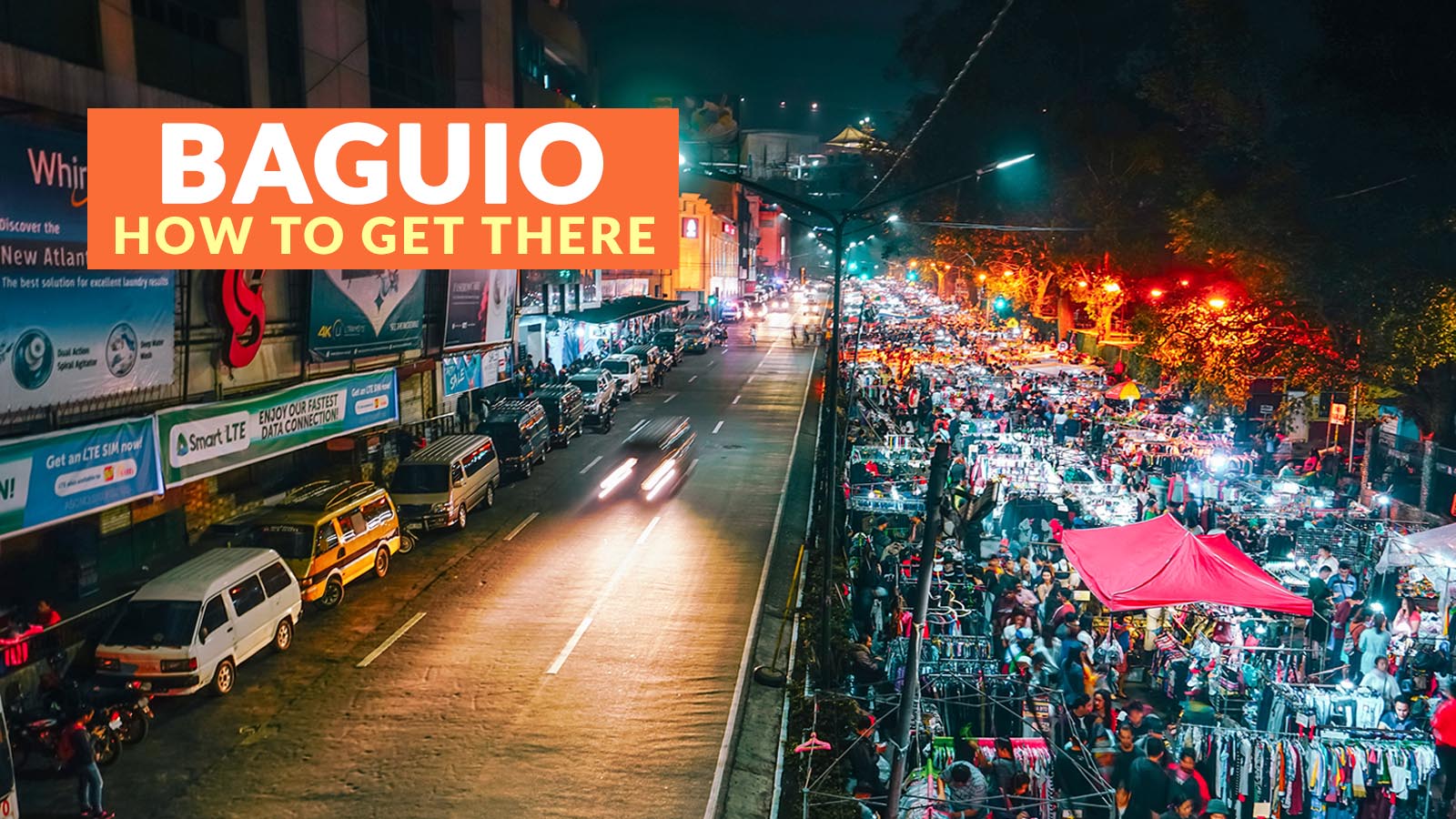 clark to baguio travel time