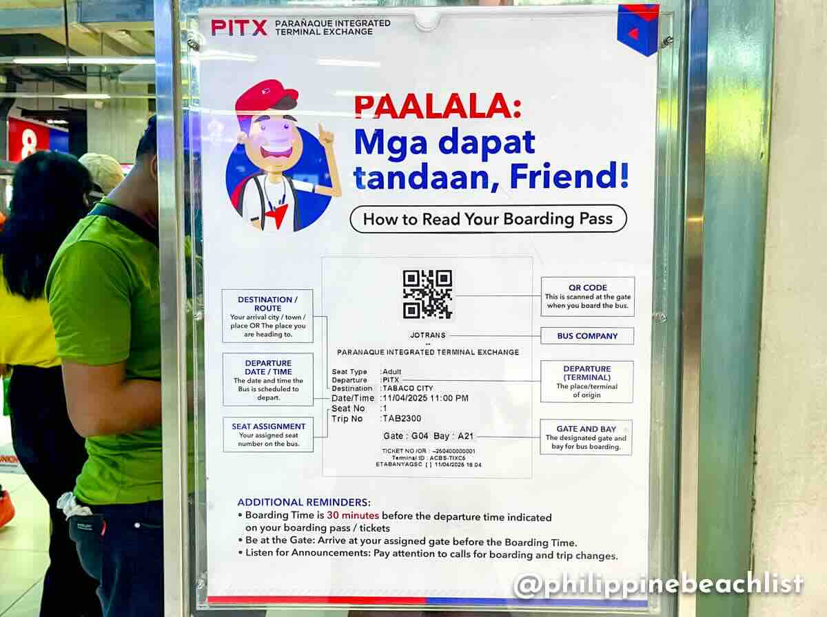 PITX Provincial Bus Ticket