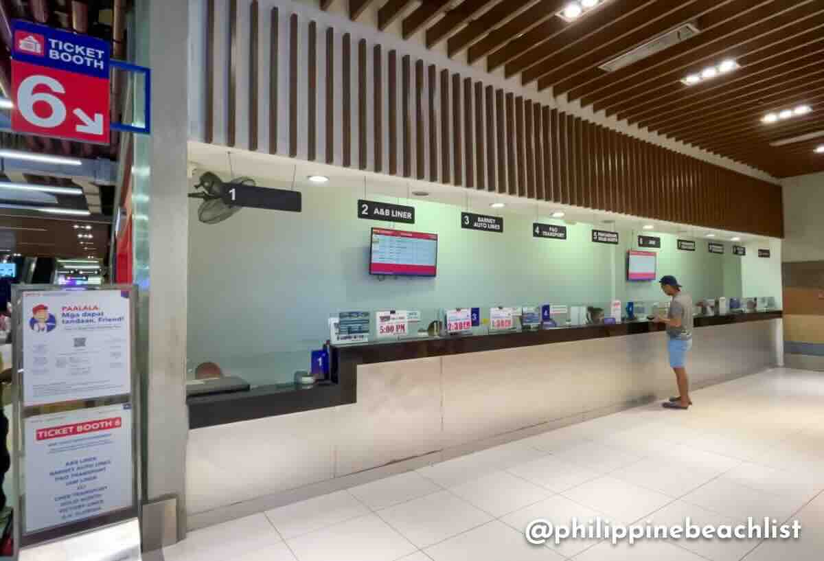PITX TIcket Booth 6