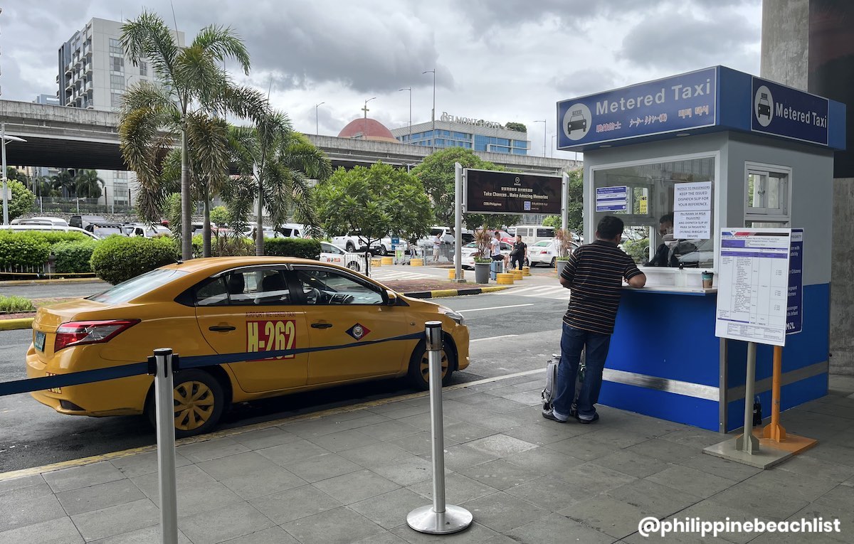 NAIA Yellow Metered Taxi