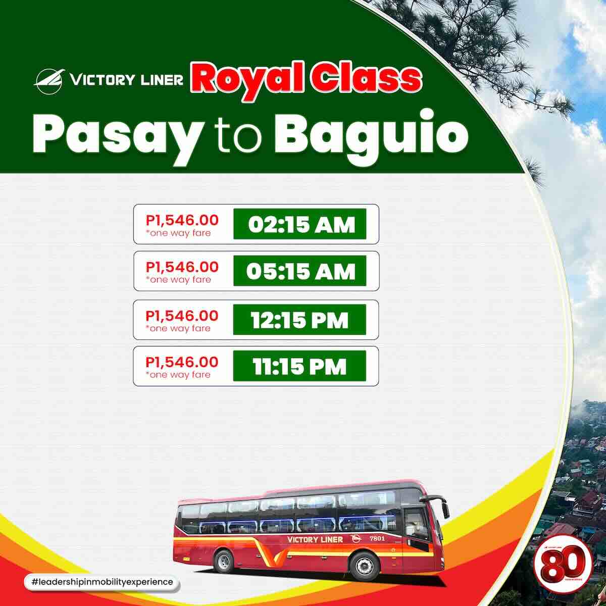 Pasay_Baguio Royal Bus Victory Liner