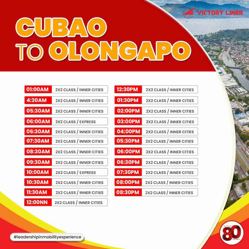 Cubao_Olongapo Victory Liner