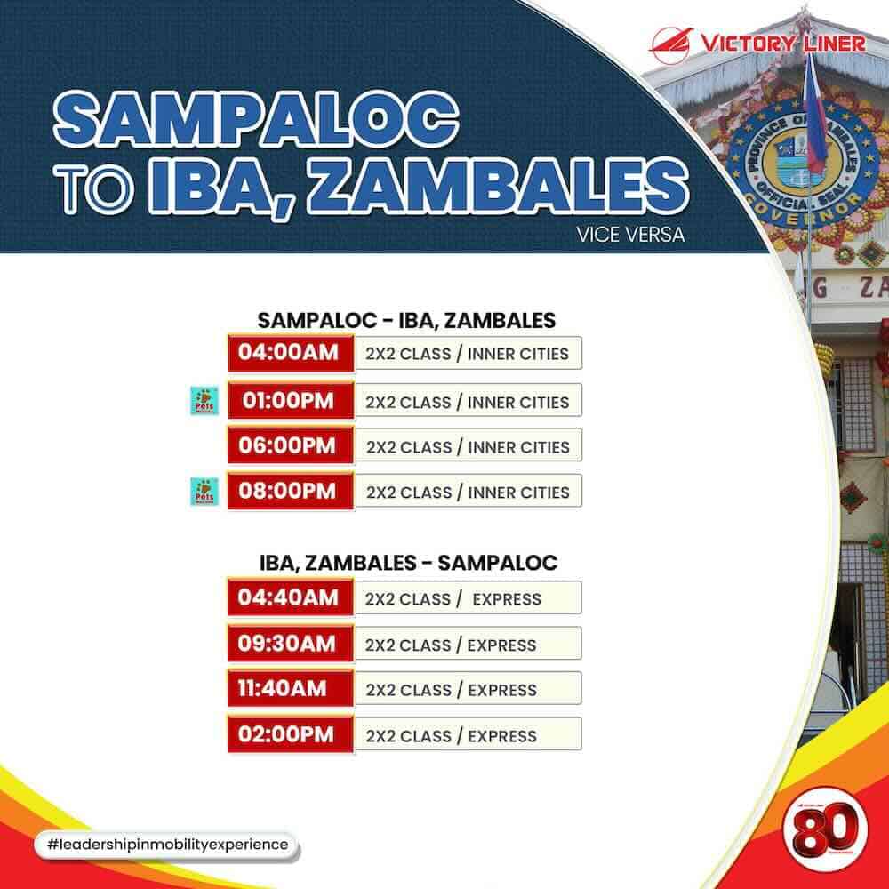 Sampaloc_Iba Victory Liner