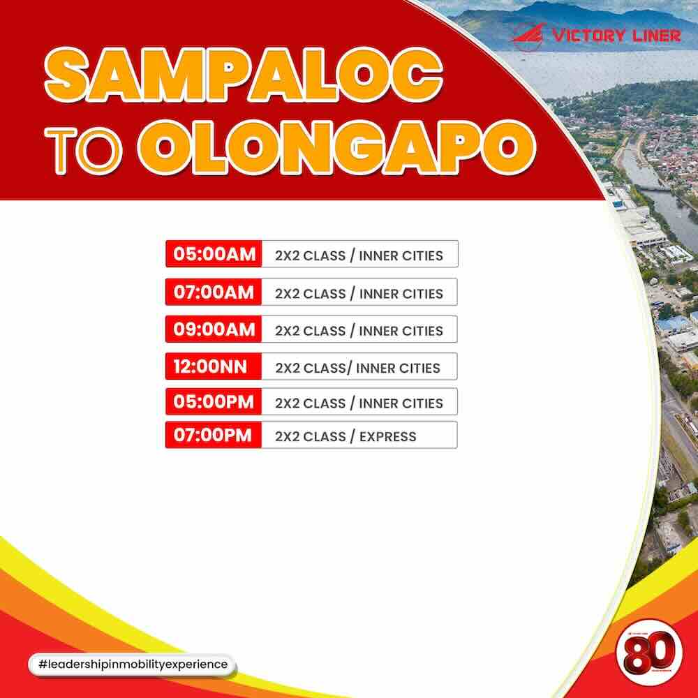 Sampaloc_Olongapo Victory Liner