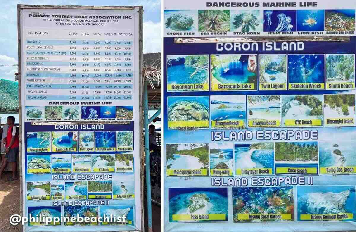 Coron Island Private Boat Tour