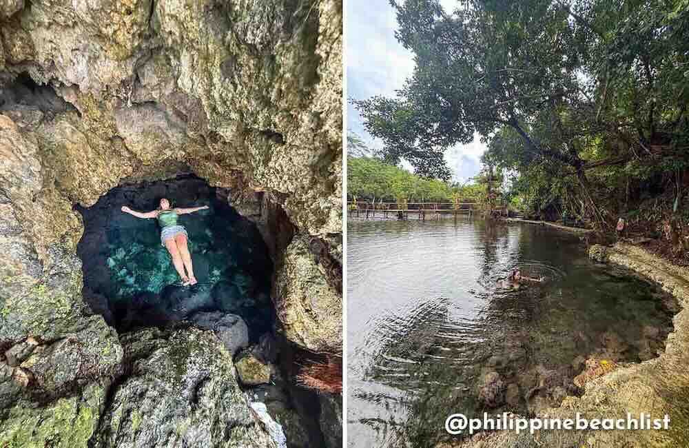 Tigasao Linaw Cave Lagoon Siargao