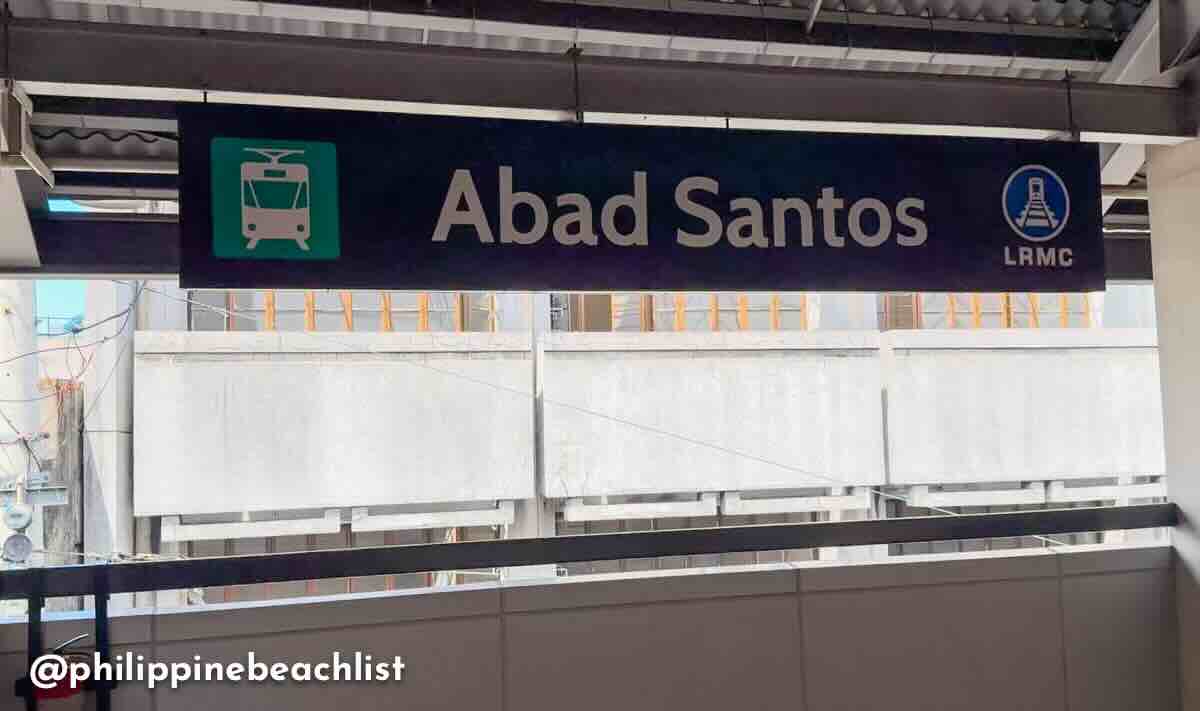 Abad Santos LRT1