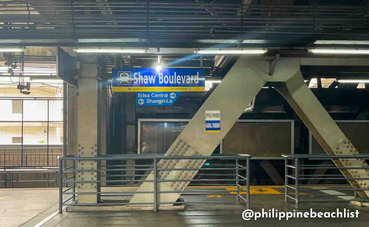 Shaw Boulevard Station MRT3