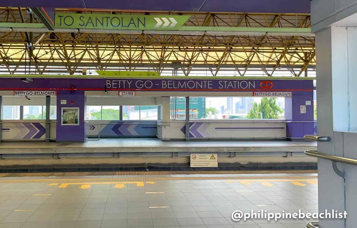 Betty Go Belmonte Station LRT2