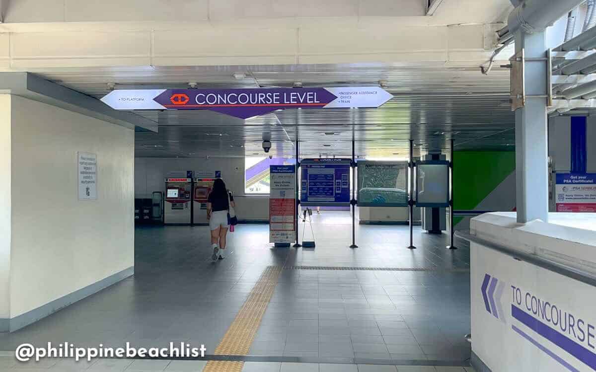 LRT2 Concourse Level