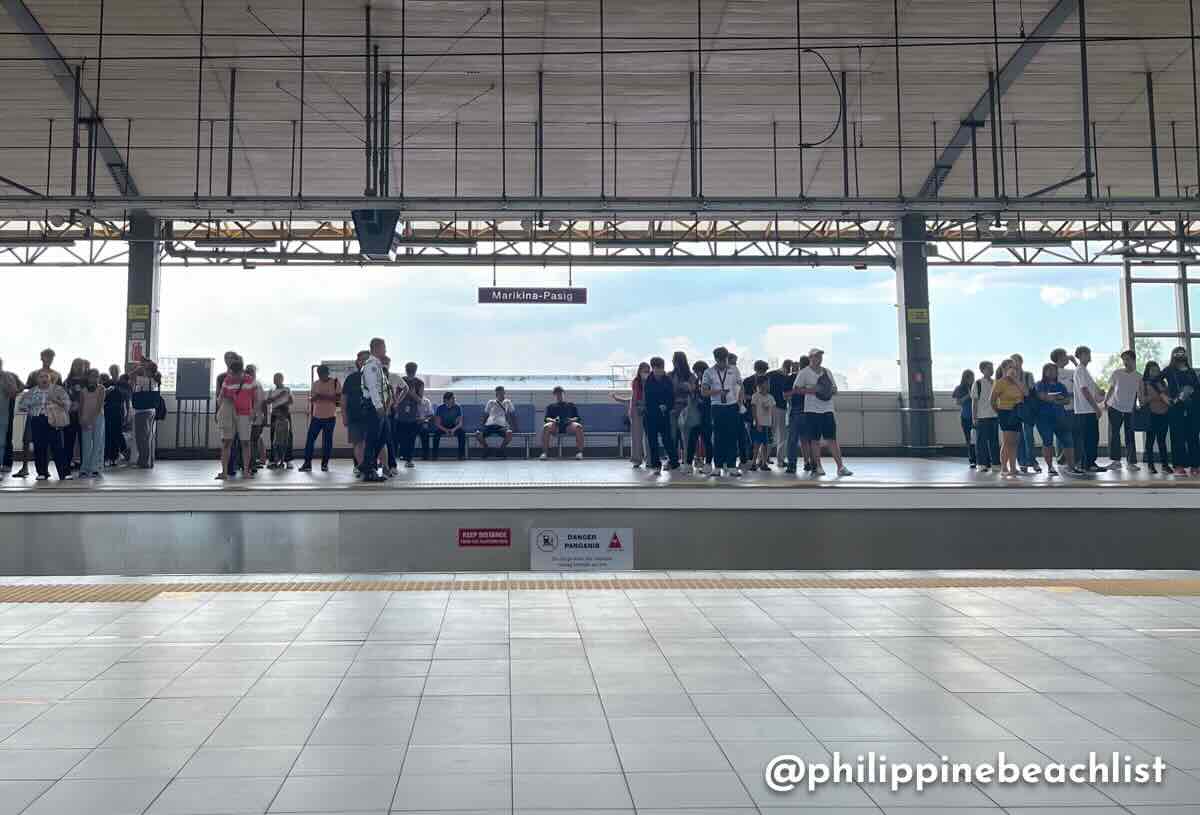Marikina Pasig Station LRT2