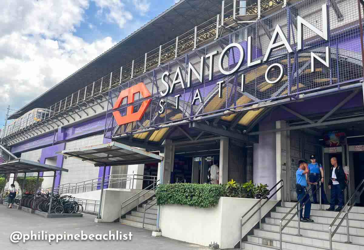 Santolan Station LRT2
